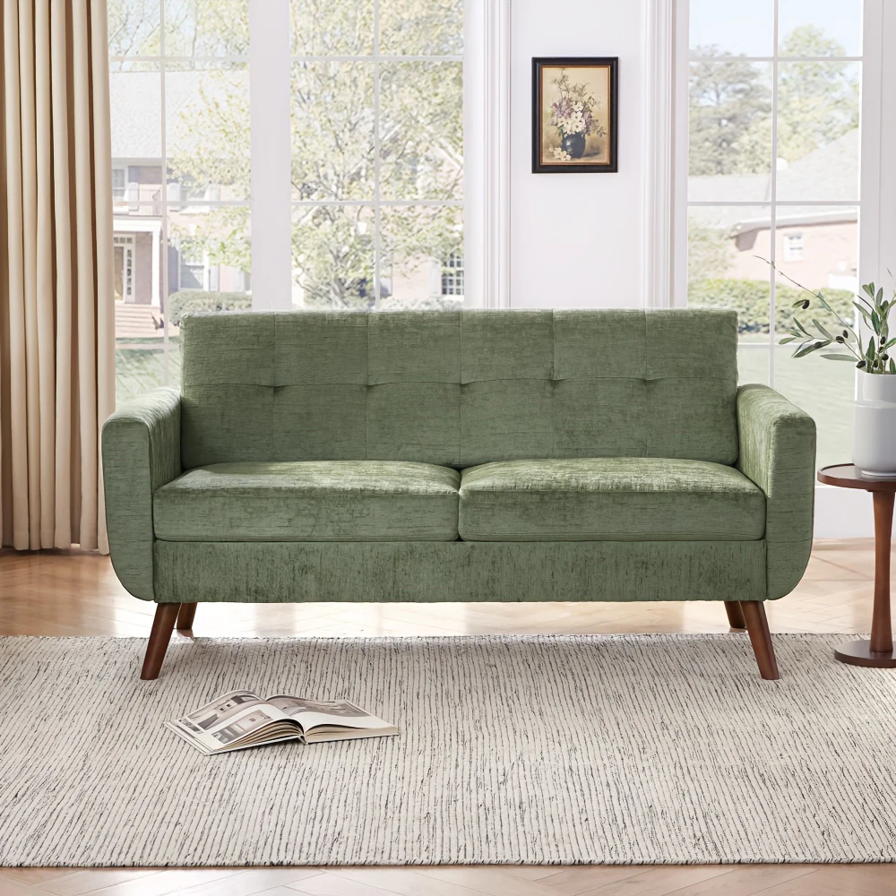 Small Upholstered Love Seat Furniture Tbfit 65\